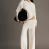 Pantalón de punto Lauren – Marfil Pantalón de punto Lauren – Marfil