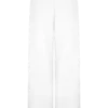 Pantalones anchos de algodón Janayia – Blanco Pantalones anchos de algodón Janayia – Blanco