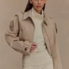 Pantalones cortos Birdie con vuelta en la cintura – Marfil Pantalones cortos Birdie con vuelta en la cintura – Marfil