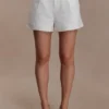 Pantalones cortos de algodón Aldea – Blanco Pantalones cortos de algodón Aldea – Blanco