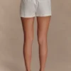 Pantalones cortos de algodón Annalee – Blanco Pantalones cortos de algodón Annalee – Blanco