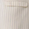 Pantalones cortos de algodón con pinzas Alina – Rayas Pantalones cortos de algodón con pinzas Alina – Rayas