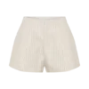 Pantalones cortos de algodón con pinzas Alina – Rayas Pantalones cortos de algodón con pinzas Alina – Rayas