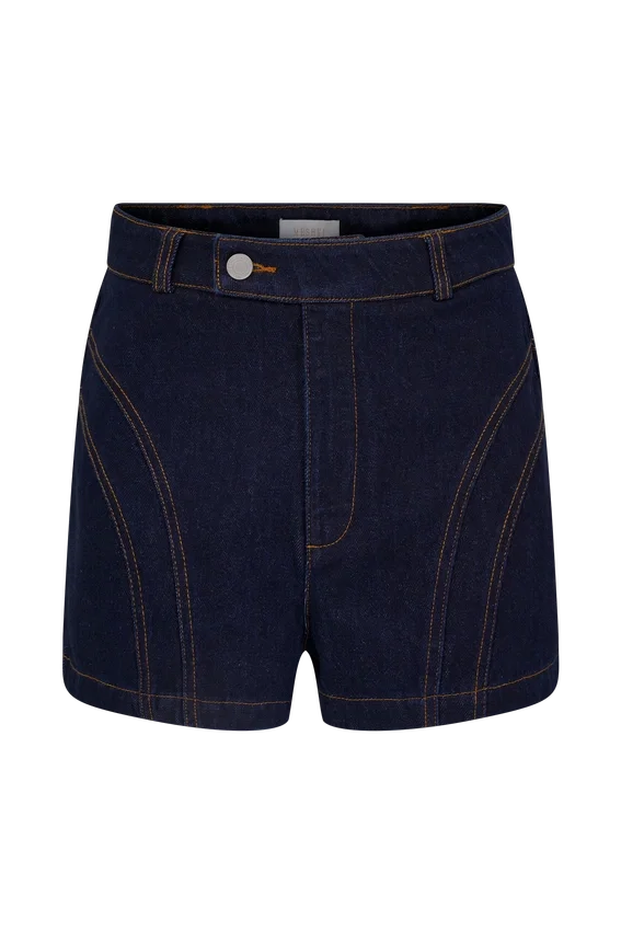 Pantalones cortos de Denim Meadow – Azul índigo Pantalones cortos de Denim Meadow – Azul índigo