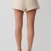 Pantalones cortos de lino Anahita – Natural