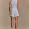 Camisa sin mangas de lino Scout – Blanca Camisa sin mangas de lino Scout – Blanca