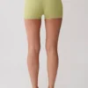 Pantalones cortos de punto Dimitri con cinturón – Verde oliva claro Pantalones cortos de punto Dimitri con cinturón – Verde oliva claro