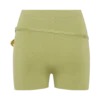 Pantalones cortos de punto Dimitri con cinturón – Verde oliva claro Pantalones cortos de punto Dimitri con cinturón – Verde oliva claro
