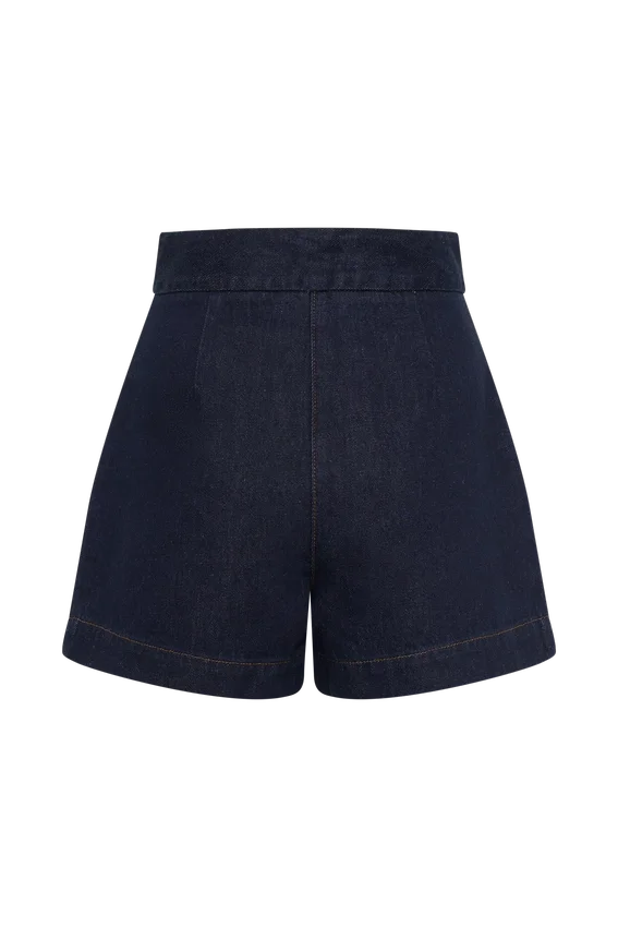 Pantalones cortos Denim Abel – Azul índigo Pantalones cortos Denim Abel – Azul índigo
