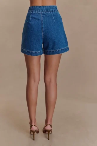 Pantalones cortos Denim Abel – Azul oscuro