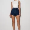 Pantalones cortos Denim Dan Diamante – Azul medianoche Pantalones cortos Denim Dan Diamante – Azul medianoche