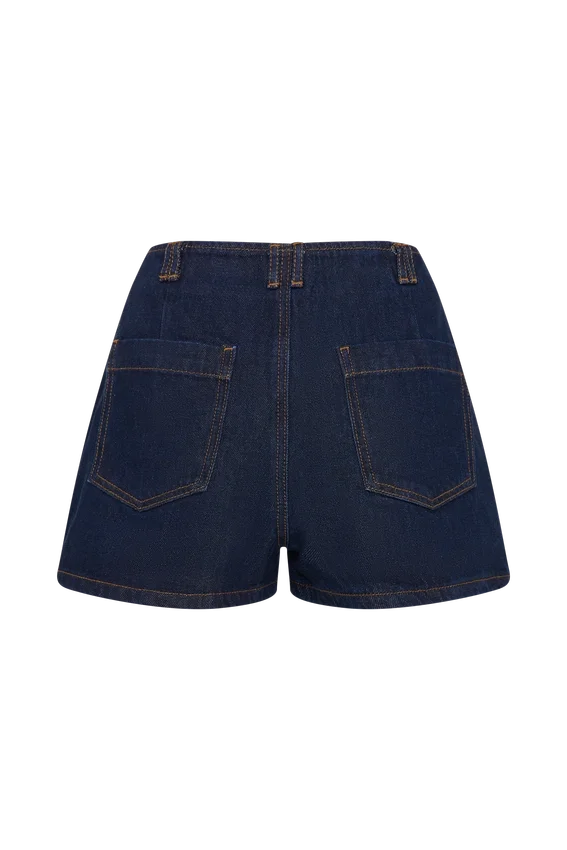 Pantalones cortos Denim Tobias – Azul índigo Pantalones cortos Denim Tobias – Azul índigo