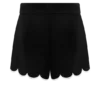 Pantalones cortos Judith con flecos – Negro Pantalones cortos Judith con flecos – Negro