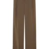 Pantalones de corte ancho Faith Suiting – Marrón cacao Pantalones de corte ancho Faith Suiting – Marrón cacao