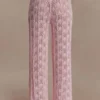 Pantalones de croché Glinda – Rosa bebé Pantalones de croché Glinda – Rosa bebé
