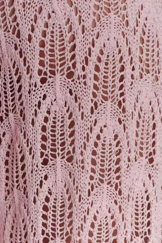 Pantalones de croché Glinda – Rosa bebé Pantalones de croché Glinda – Rosa bebé