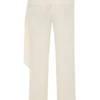 Pantalones de punto bouclé Mattais – Marfil