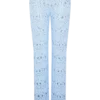 Pantalones de punto de ganchillo Trena – Azul cielo