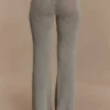 Pantalones de punto de pierna ancha Malani – Salvia Pantalones de punto de pierna ancha Malani – Salvia