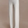 Pantalones de punto de pierna recta Kerrymae – Blanco roto