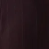 Pantalones de traje de corte recto Agatha – Rayas diplomáticas en color ciruela