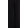 Pantalones de traje de corte recto Lindie – Negro Pantalones de traje de corte recto Lindie – Negro