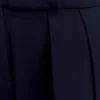 Pantalones plisados de cintura alta Penelope – Azul marino oscuro Pantalones plisados de cintura alta Penelope – Azul marino oscuro