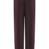 Pantalones plisados de cintura alta Penelope – Chocolate Pantalones plisados de cintura alta Penelope – Chocolate
