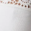 Pantalones rectos con cintura de ganchillo Miley – Marfil Pantalones rectos con cintura de ganchillo Miley – Marfil