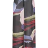 Pantalones rectos de gasa Rachel – Estampado Multi Fluid Reverie Pantalones rectos de gasa Rachel – Estampado Multi Fluid Reverie