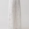 Pantalones rectos Tessa Broderie – Blanco Pantalones rectos Tessa Broderie – Blanco