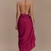 Pareo de algodón Evie – Vino