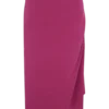 Pareo de algodón Evie – Vino