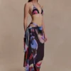 Pareo de gasa Evie – Estampado Multi Fluid Reverie Pareo de gasa Evie – Estampado Multi Fluid Reverie