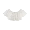 Partes de arriba con bordado y hombros al aire Autumn – Blanco Partes de arriba con bordado y hombros al aire Autumn – Blanco