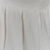 Partes de arriba de algodón con abalorios Janayia – Blanco