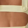 Partes de arriba Josephine con espalda abierta – Limón