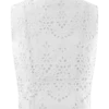 Partes de arriba sin mangas con bordado Arla – Blanco