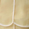 Partes de arriba sin mangas con cuello halter y paneles Georgia – Mantequilla