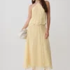 Falda midi con paneles Georgia – Butter Falda midi con paneles Georgia – Butter