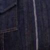 Partes de arriba tipo chaqueta entallada Cierra – Azul índigo lavado Partes de arriba tipo chaqueta entallada Cierra – Azul índigo lavado