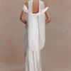 Pañuelo de gasa Marla – Marfil