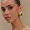 Pendientes cuadrados Wilma – Dorado Pendientes cuadrados Wilma – Dorado