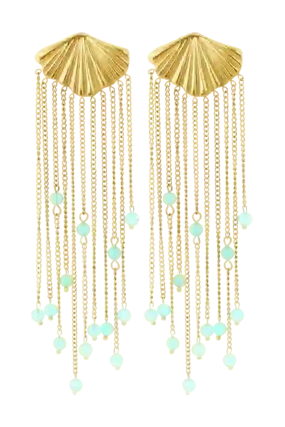 Pendientes Maia Chandelier – Dorado Pendientes Maia Chandelier – Dorado