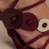 Sandalias de tacón con tiras Ezekiel – Burdeos Sandalias de tacón con tiras Ezekiel – Burdeos