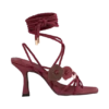 Sandalias de tacón con tiras Ezekiel – Burdeos Sandalias de tacón con tiras Ezekiel – Burdeos