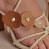 Sandalias de tacón con tiras Ezekiel – Marfil Sandalias de tacón con tiras Ezekiel – Marfil