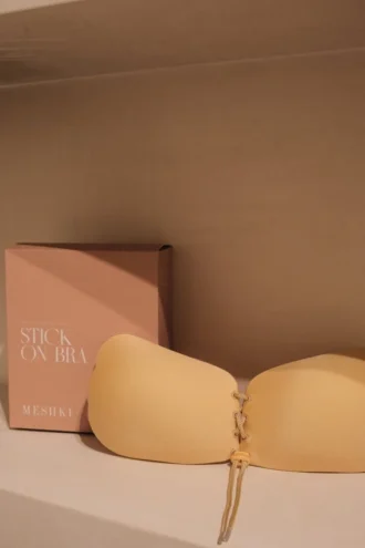 Stick It! Sujetador adhesivo sin tirantes – Color nude