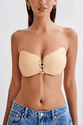 Stick It! Sujetador adhesivo sin tirantes – Color nude