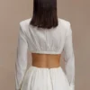 Sujetador tipo camisa Greta – Blanco Sujetador tipo camisa Greta – Blanco